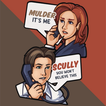 MULDER &amp; SCULLY (X-FILES)